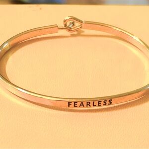 Elegant Gold Like 'Fearless' Bracelet